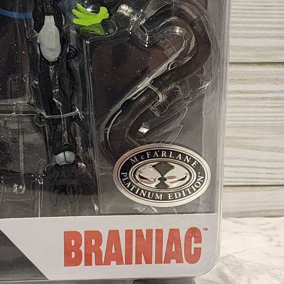 McFarlane Toys DC Direct Page Punchers Brainiac Platinum Ghosts of Krypton 7" - Picture 2 of 3
